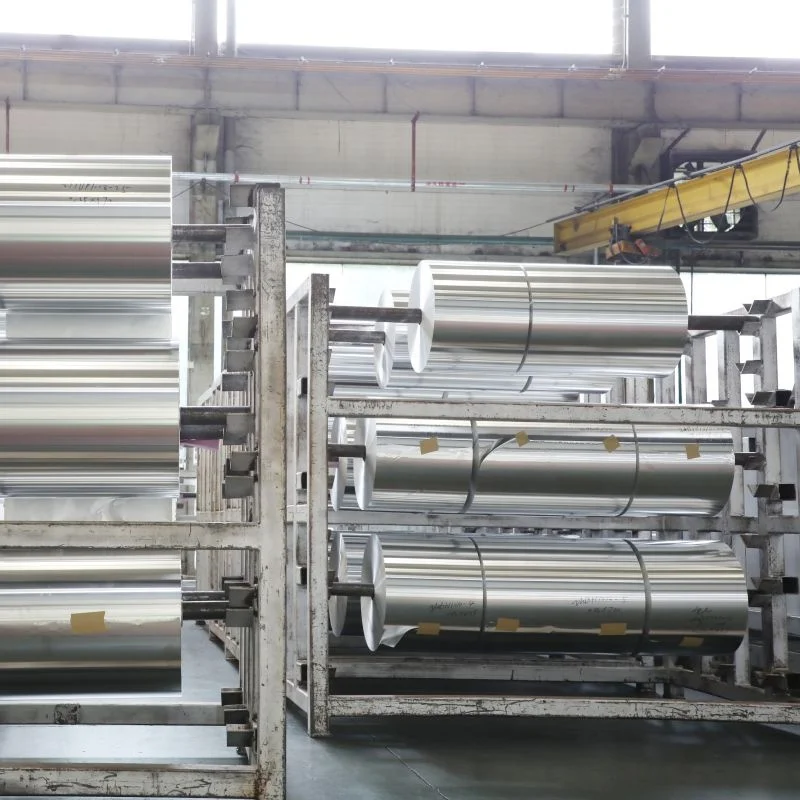 Flexible Packaging Foil 8079 6 Micron Aluminum Foil Jumbo Roll Manufacturer