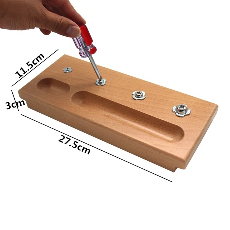 Montessori Screw Materials Basic Skills Educational Learning Toys