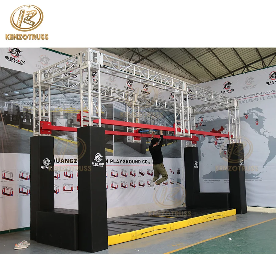 Indoor Playground Equipment American Ninja Warrior Course for Sale