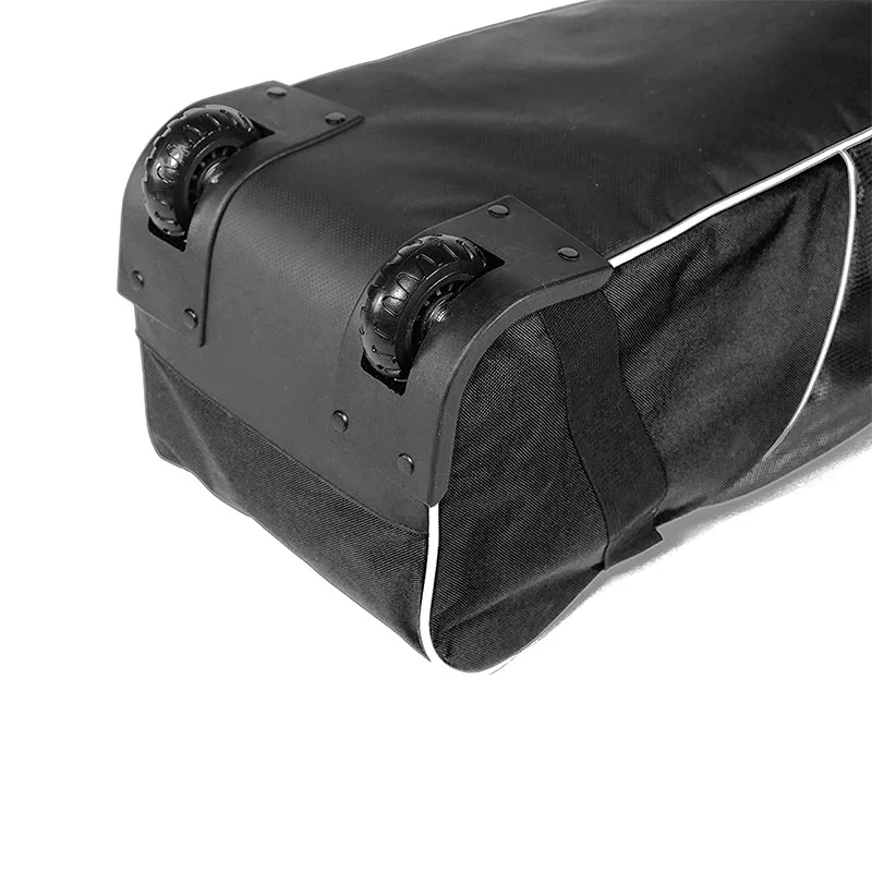 Free Sample China Manufacture Custom Sport Duffel Bag Baseball Rolling Stick Bag With Wheels