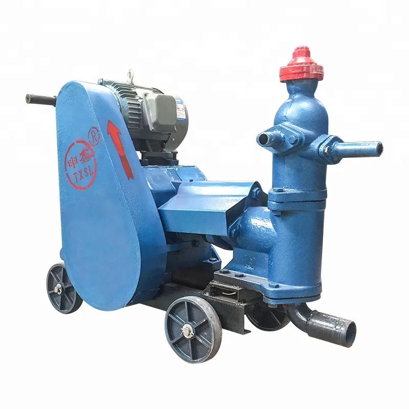 Factory direct sales of single cylinder piston mortar pump cement slurry small transfer pump factory price
