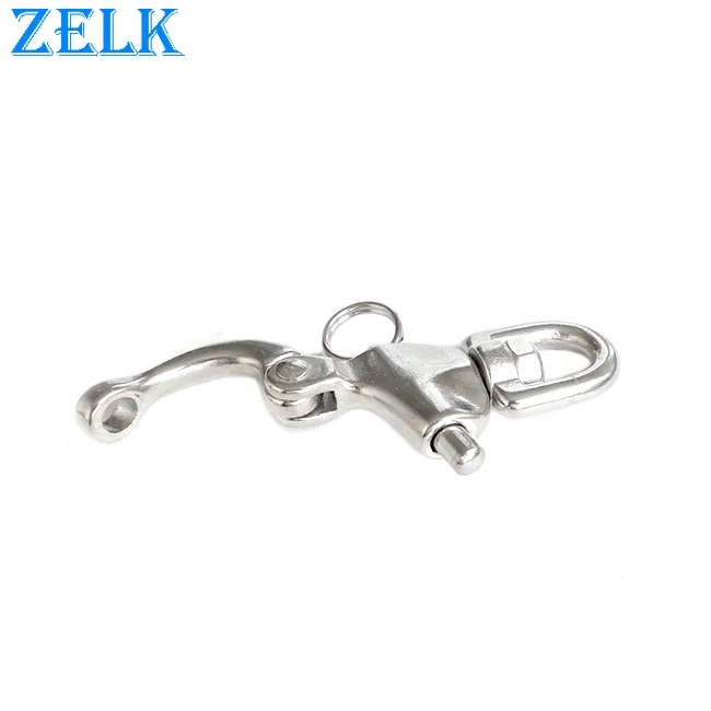 Marine Hardware High Polished Stainless Steel Eye Swivel Snap Shackle