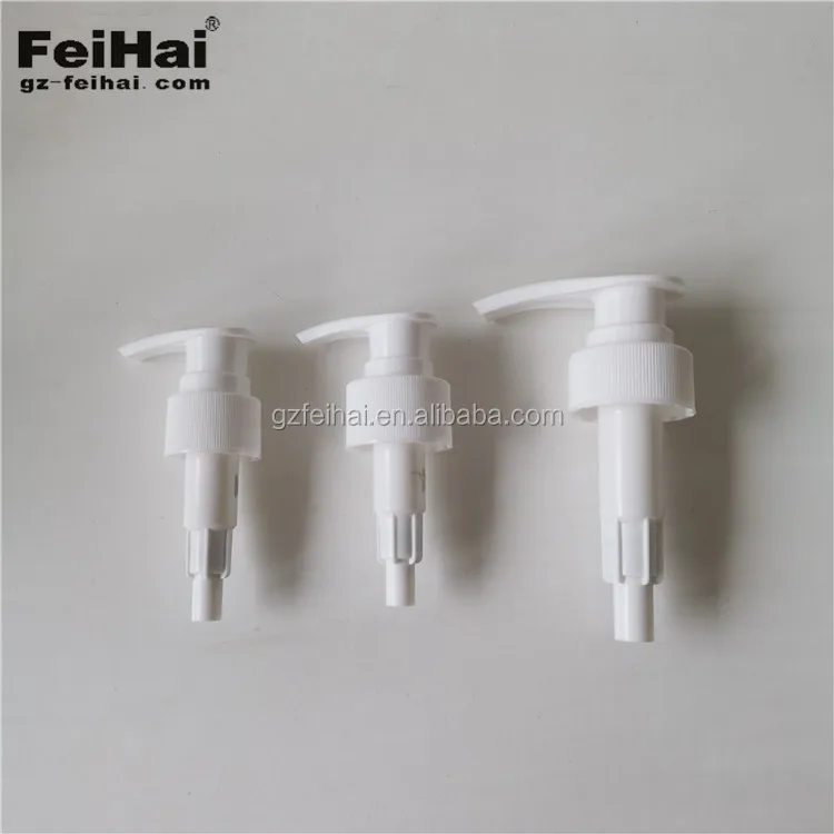 Насос для жидкого крема и лосьона разных размеров для пластиковой бутылки