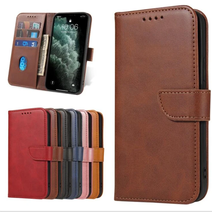 New High Quality Leather Case For iPhone 12 Mini 12 Pro Max 5.4 6.1 6.7 Inch Welcome OEM ODM Customized Logo