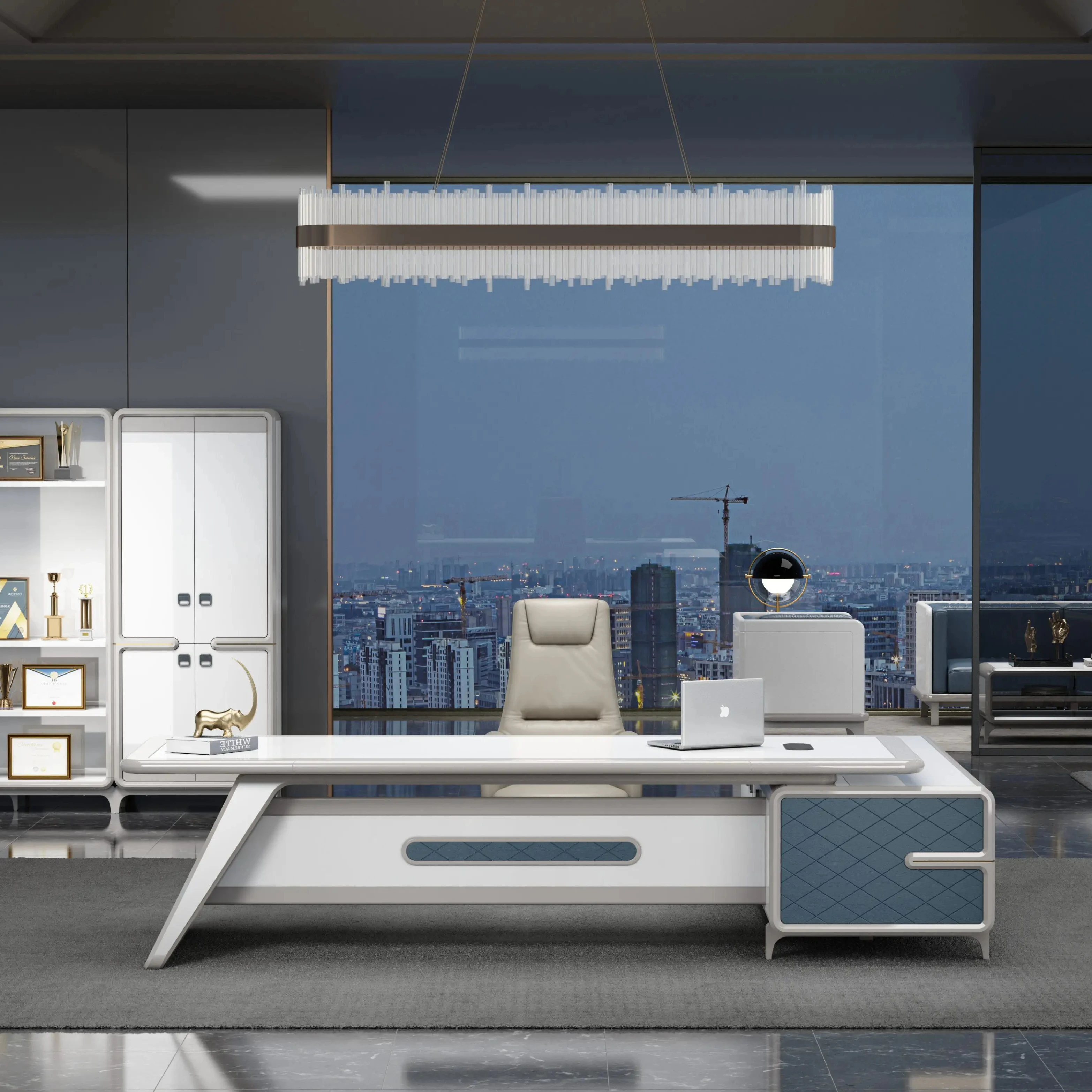 Горячие элементы китайского Дизайна современные интеллектуальные Профессиональные удобные офисные помещения президент компании босс офисный стол