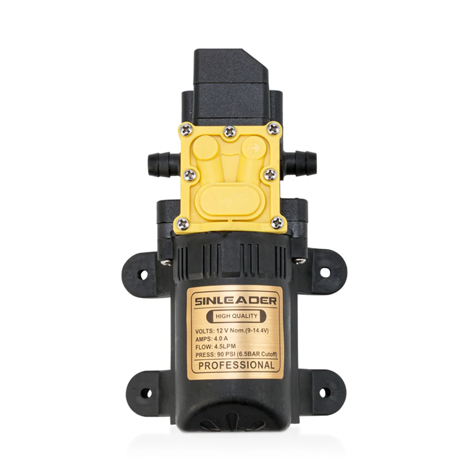 High flow plastic micro diaphragm pump 12v for water