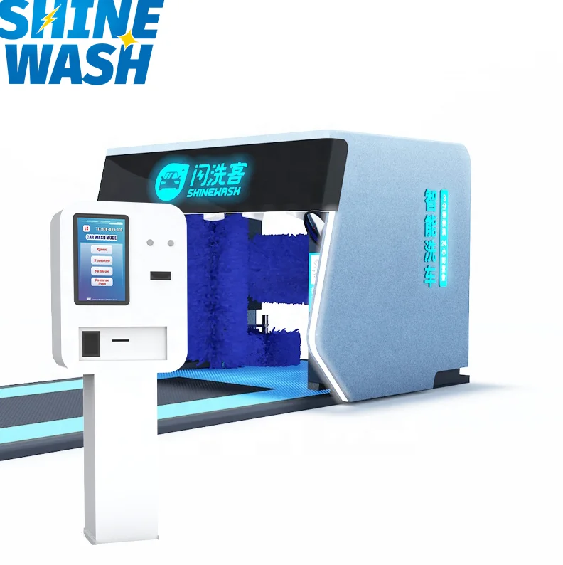 Фабрика Shinewash самостоятельная разработка платежного киоска система оплаты поддерживающая оплату наличными VIP-карты карты местного банка запуск