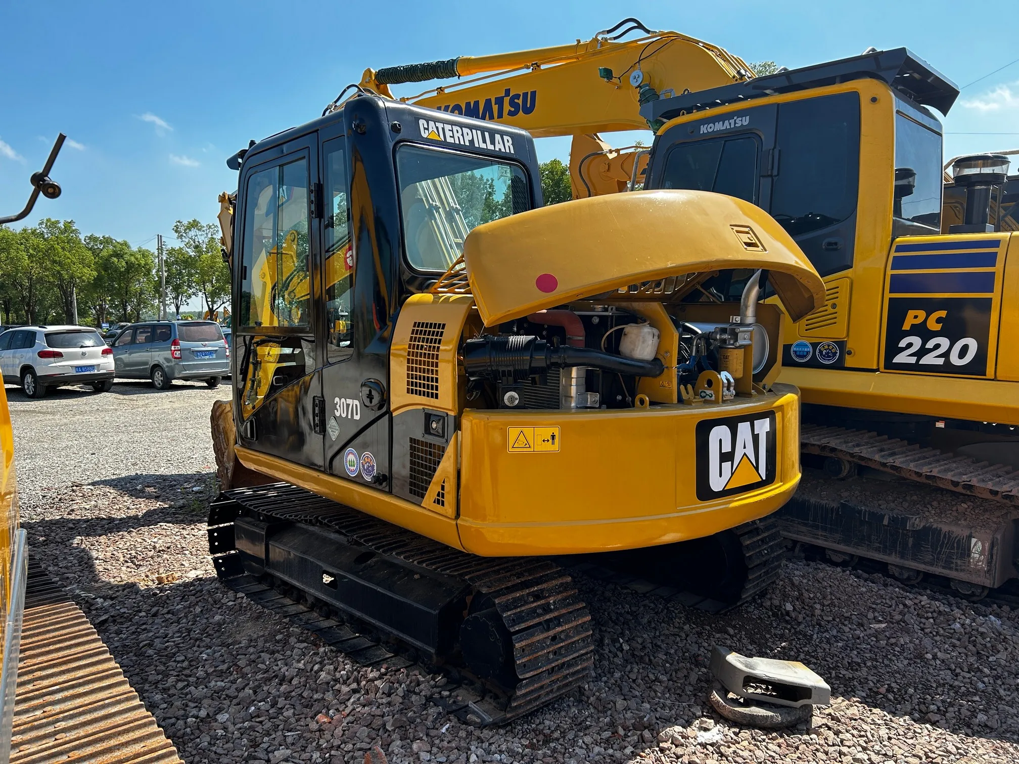 Used Caterpillar 307d Crawler Excavator Cat 307 D Tractor Excavator 2019 Provided Hydraulic Excavator Cummins Japan