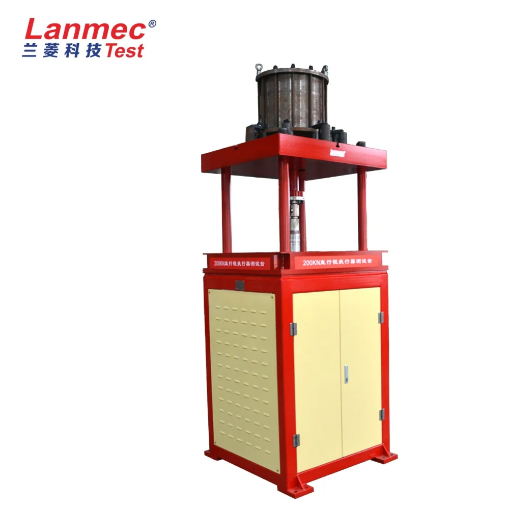 Chinese manufacturer customized production 200KN.m linear actuator test bench high performance actuator test stand