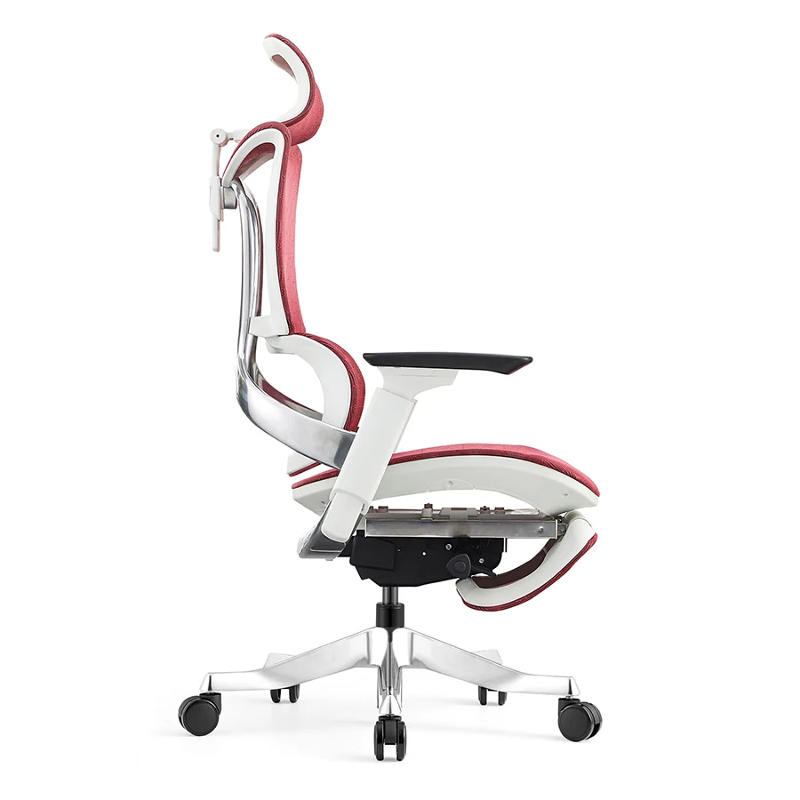 Factory  BIFMA Standard Competitive price full mesh office chair office ergonomic with height adjustable big lumbar support