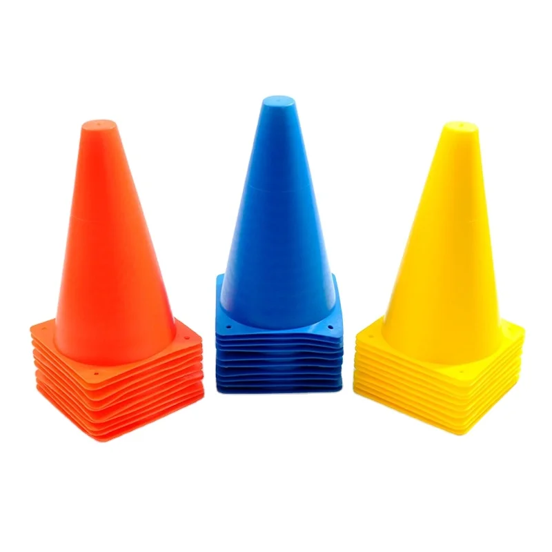 23cm Basketball Training Cone Stadium Marking Agility Training Marker Bucket Road Cone Obstacles Football Training Equipment