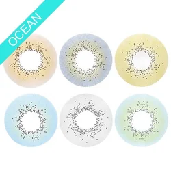 Realcon fancy look  natural colored contacts lens hot selling  ocean contact lenses factory price contact lenses