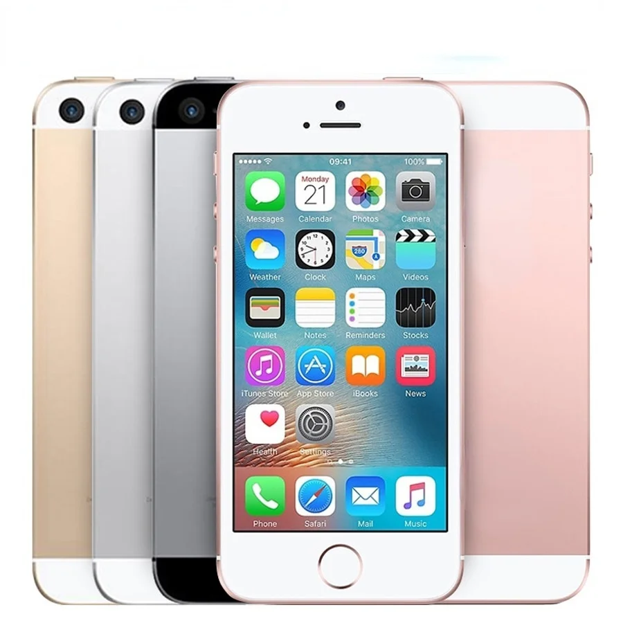 Разблокированный оригинальный мобильный телефон 4G Lte экран 4 0 дюйма 16 ГБ/32 ГБ/64 Гб/128 Гб ПЗУ для Iphone Se оптовая продажа из