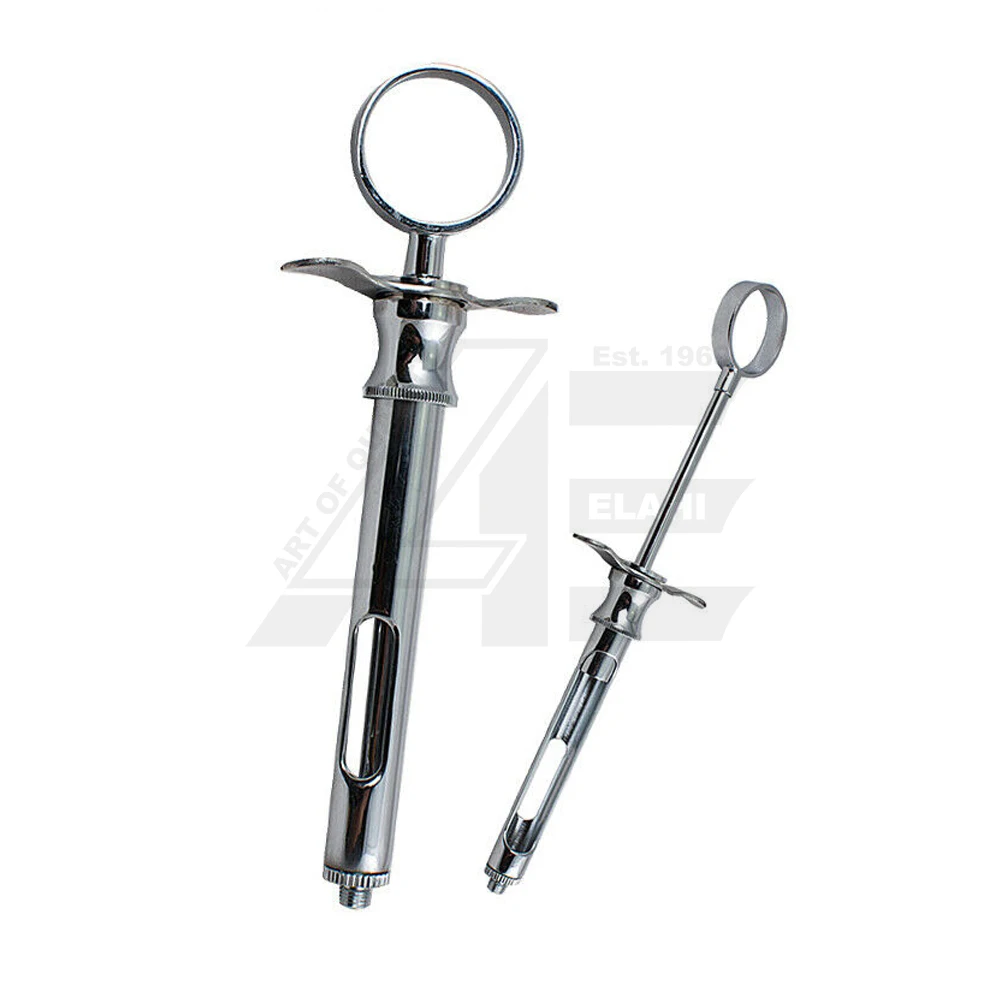 12 PCS ASPIRATING SYRINGE TYPE 1.8ML DENTAL INSTRUMENTS HIGH QUALITY STAINLESS STEEL 2023