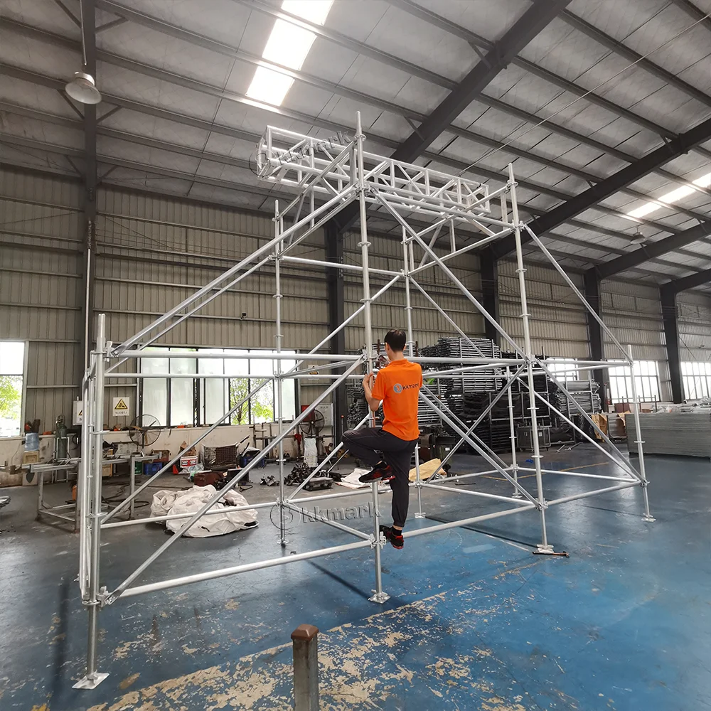 vaylong scaffold horizontal ledger layer truss stage for hanging lights speakers event exhibition show building projects
