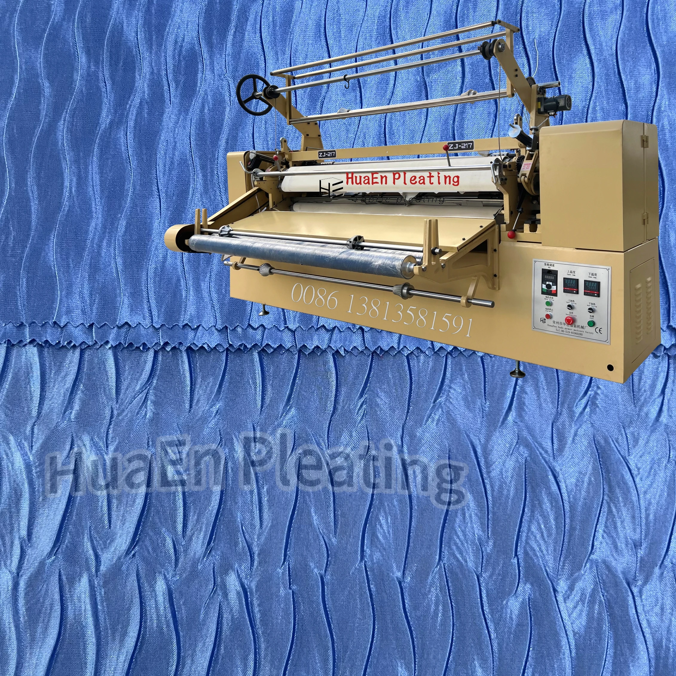 HuaEn Pleating machine manufacturer DUZ PLISE  Beymen plise knickers pleat machine