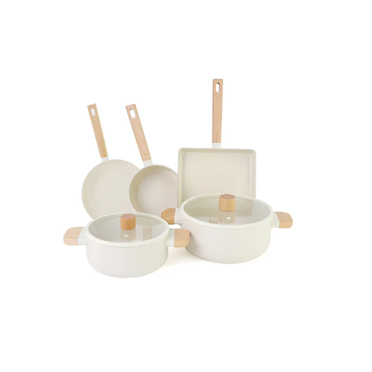 Axa-5 Piece Cookware Set Nonstick Pots Pans Home Kitchen Cooking Non Stick kitchen ware cookware set