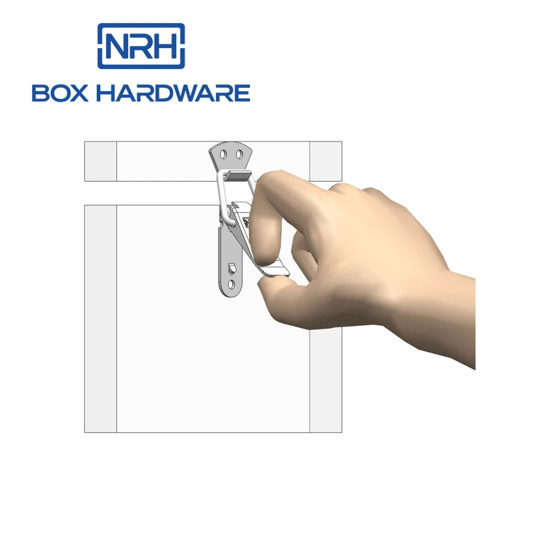 NRH Drying box box 5104-56 Toggle Case Latch  Box Chest Draw Clasp Toolbox hardware