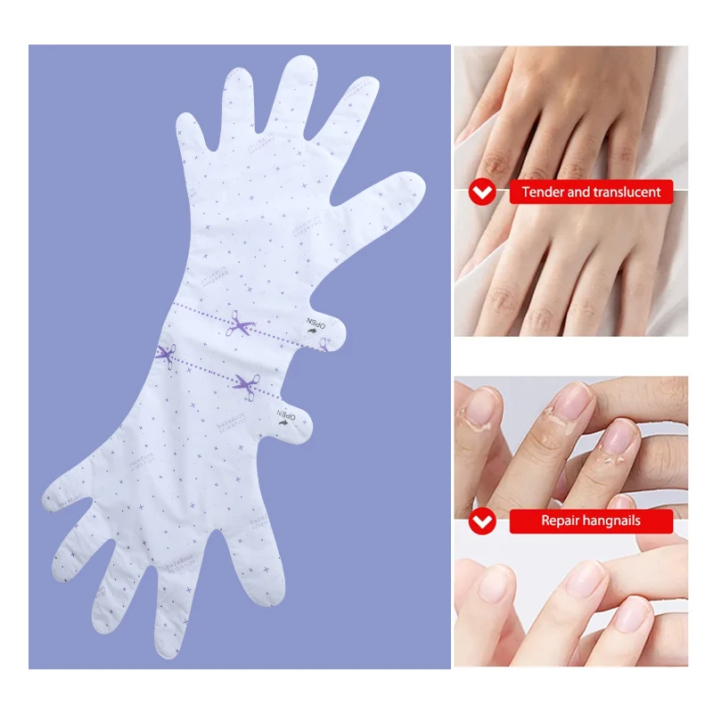 High quality Korea Fashion Whitening Moisturizing Hand Spa Repair Niacinamide Nail Hand Mask