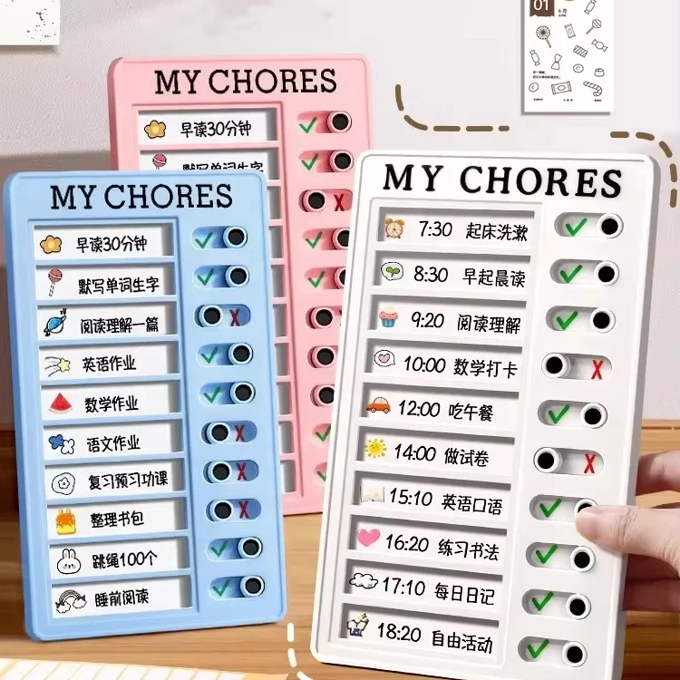 Vision Board Kit With Cards And Planner Checklist To Do List DIY Message Memo Checklist Chore Chart for Adults Planning Boards