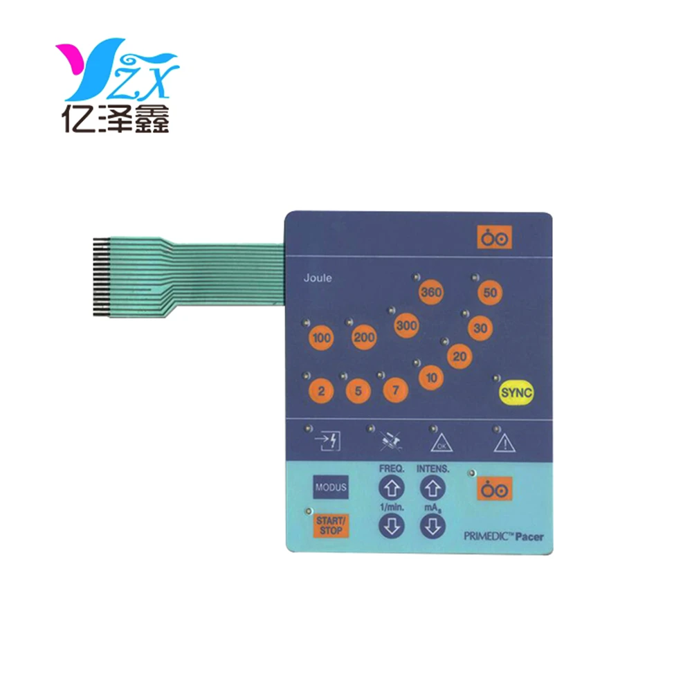 2023 customized high quality fpc/pcb capacitive touch button keypad membrane switch manufacturer