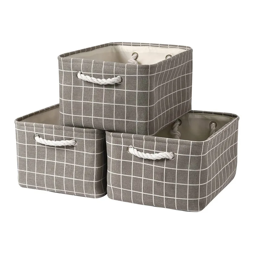 Small Rectangle Storage Gift Basket Empty