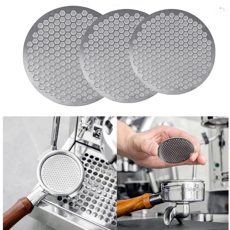 Customizable Logo Stainless Steel 304 Paper Coffee Filter Handle Secondary Water Separation Mesh for Coffee Maker