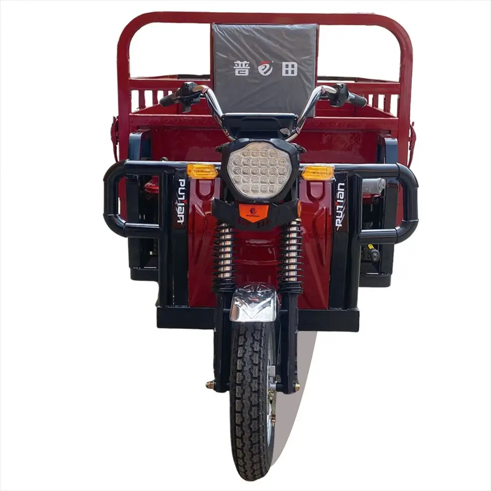 Hot Selling LED 3-Wheel Motorcycle Electric Tricycle for Adult Use