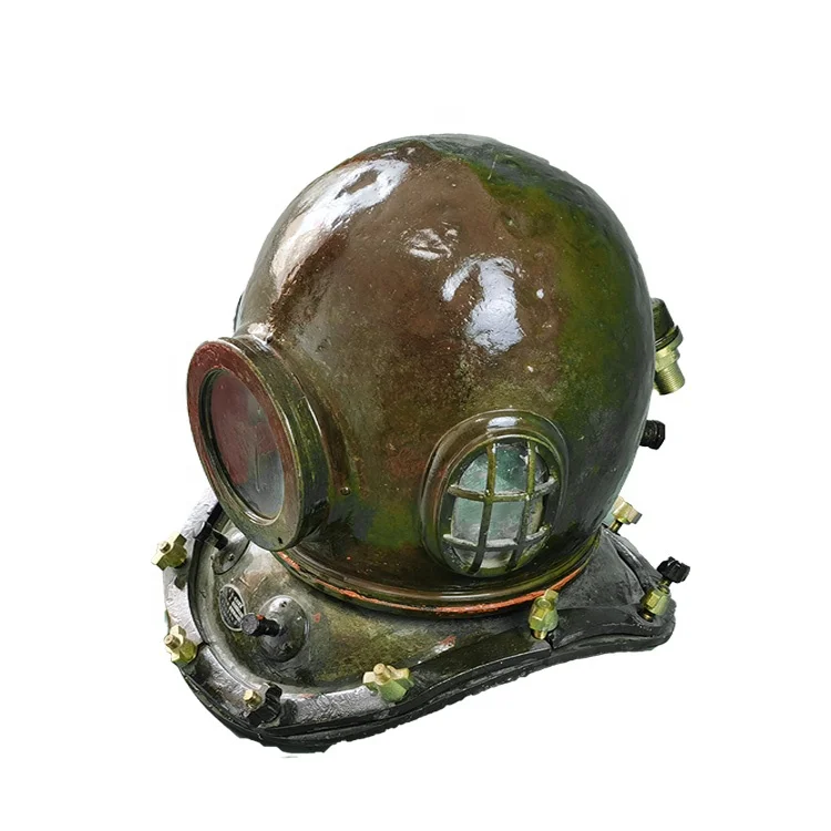 The Only One Vintage Antique Diving Helmet Brass diving helmet Crafts for Art