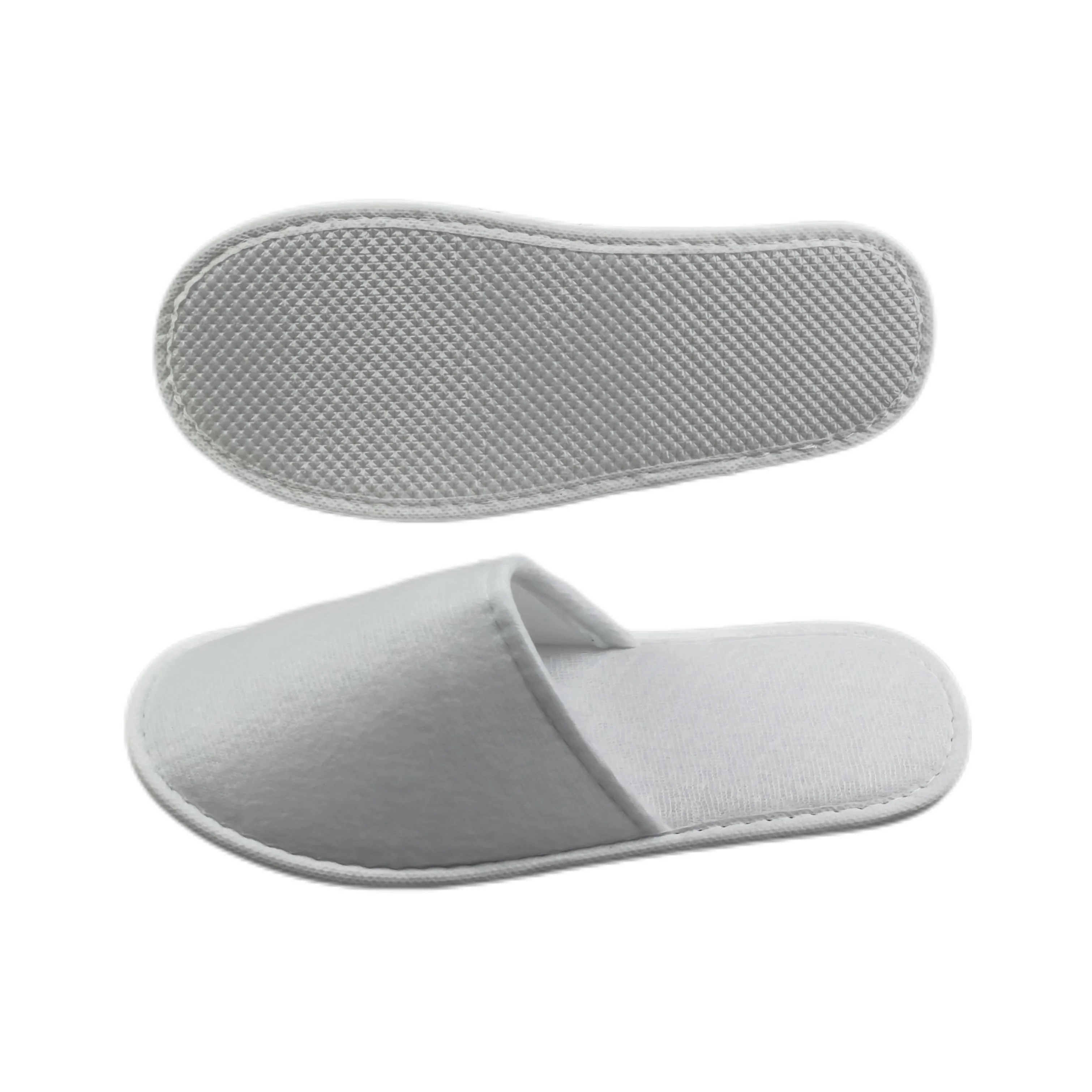 Wholesale Nap Cloth Hotel Slippers Supply EPE Sole Low MOQ Cheap Disposable Spa Slipper