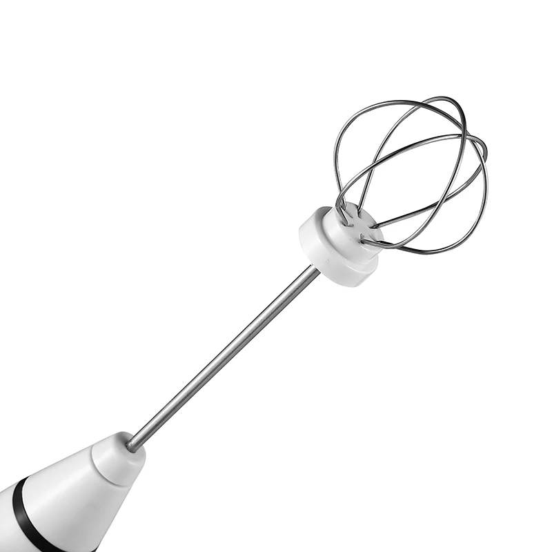 New USB Electric Milk Frother 2 Whisk Hand Mixer Blender For  Blending Coffee Milk Egg Beater Drinks Blender Free Sample