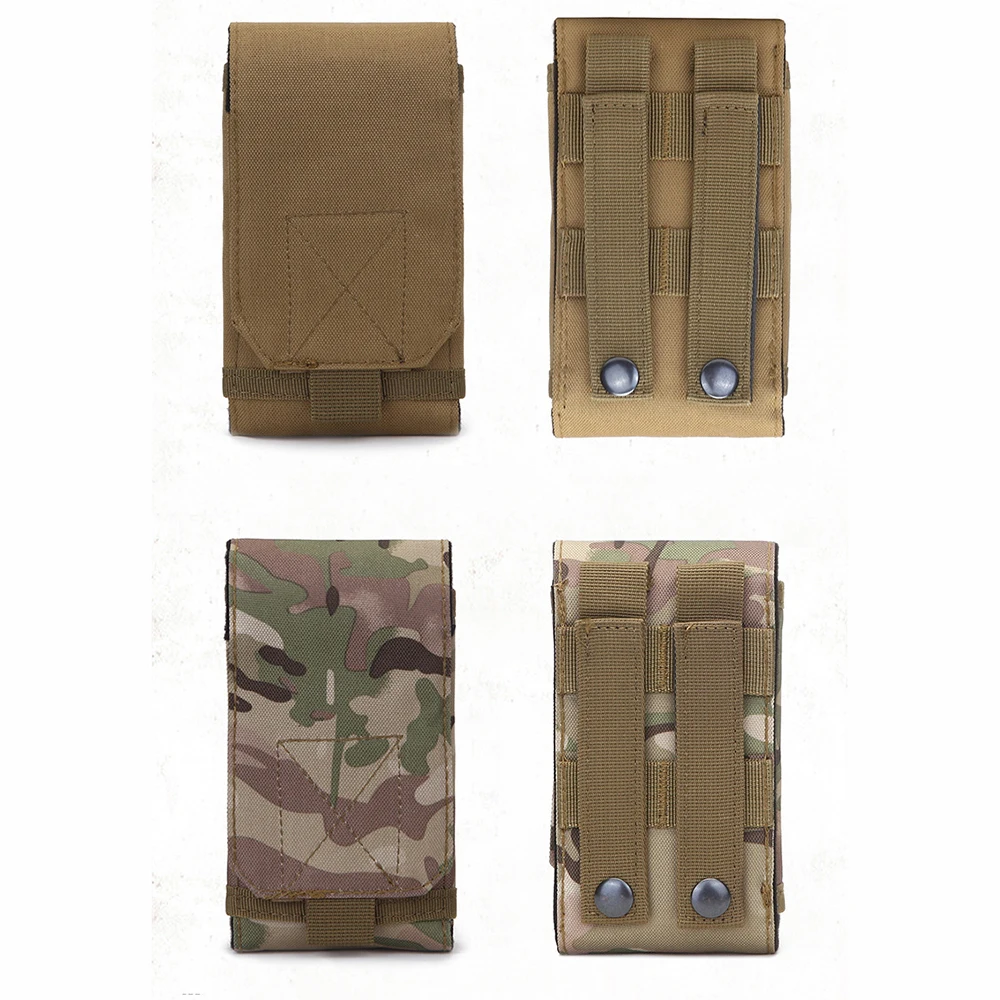 
Tactical Phone Holster With Belt Clip Army Mobile Phone Belt Pouch Molle Bag Cover Case 