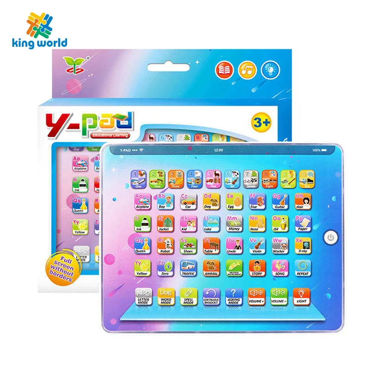 Early Child Development Toy with Number Learning, ABCs, Spelling, Melodies Educational Toy kids Learning Pad Fun Kids Tablet