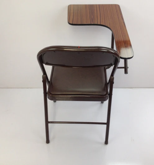 Student Metal Folding Study Chairs with Writing Pad Furniture Manufacturer
