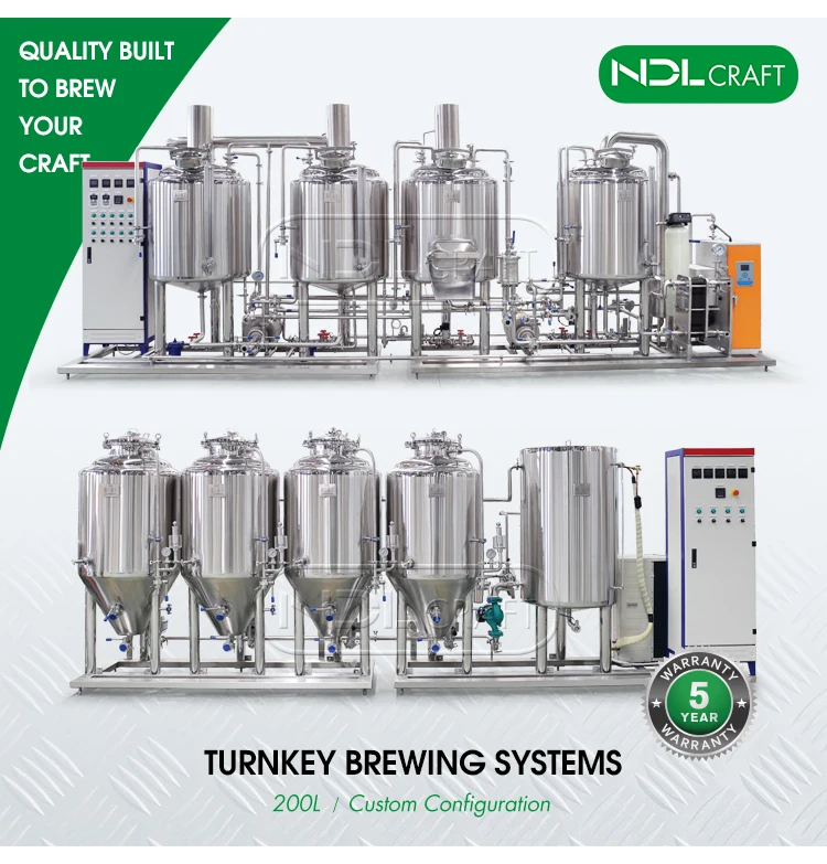200L brewery turnkey