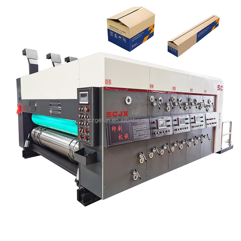 Flexo Printing For Corrugated Digital Printer For Corrugated Cardboard Pizza Carton Box Machine