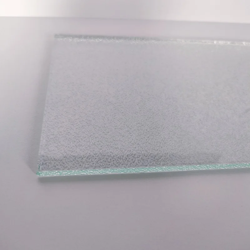 Decorative Transparent Fluted Nashiji Glass Art Textured Sheet Glass Pattern Glass Panel