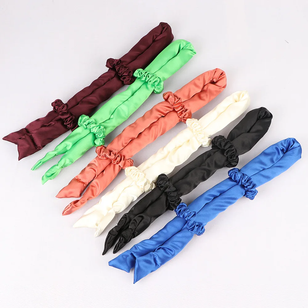 Best Sell Sleeping 2 In 1 Pet Hair Remover Foam Heatless Roller Curly Human Wig Silk Hair Roller