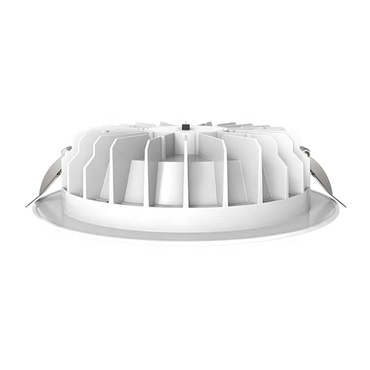 PNY 30w Waterproof Ip44 Rust Prevention Outdoor Recessed Ceiling Led Spotlight Smd Trimless Anti Glare Downlight