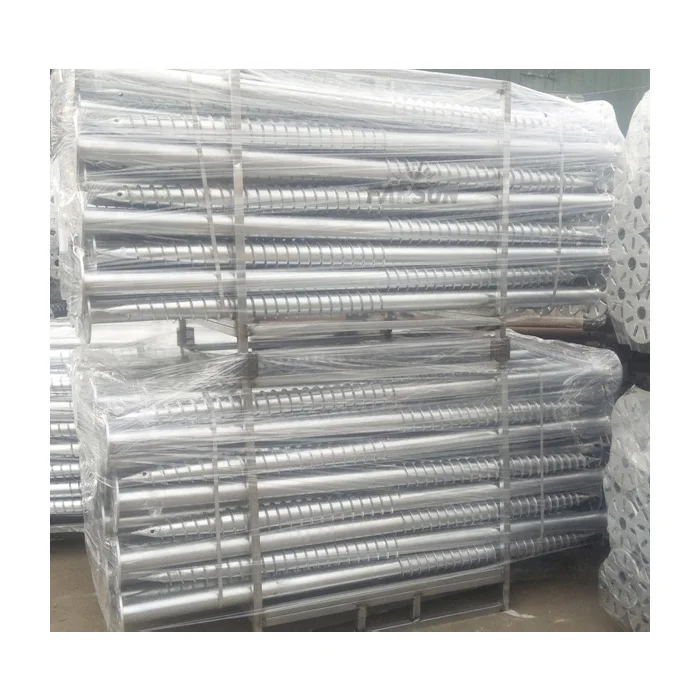 FarSun 2000mm Pile Foundation Ground Screw Piles Anchor Ground