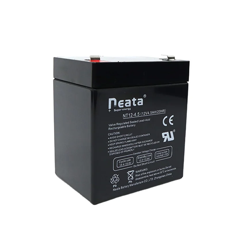 Neata long life 12v 4.5ah lead acid battery for ups system