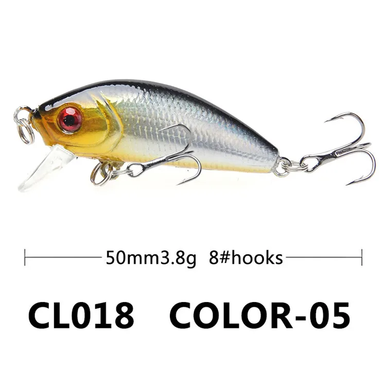 New Arrival 5cm 3.8g Glide Bait Top Water Lure With Soft Tail Hard Wobbler Rattle Slide Swimbait Fishing Bait