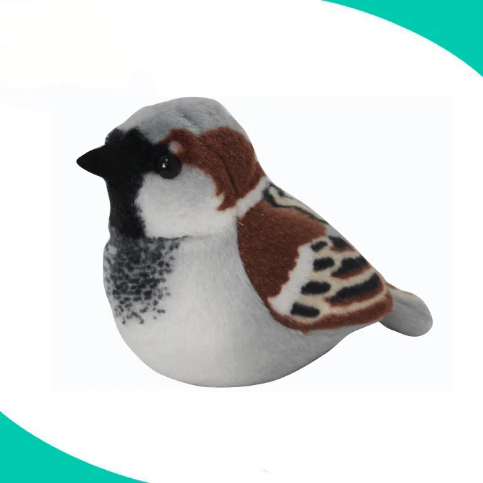 Small lovely birds stuffed animal  plush bird toys with sound