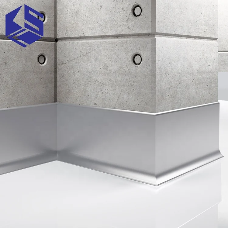 Aluminium Waterproof Cheap Floor Mdf Skirting Board Baseboard Polystyreneble