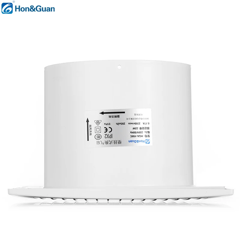 Ultra Thin High Air Flow Chinese House Kitchen Exhaust kdk Fan 6inch