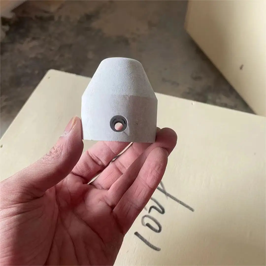 Aluminum silicate foundry ceramic hot top casting ring used for vertical casting