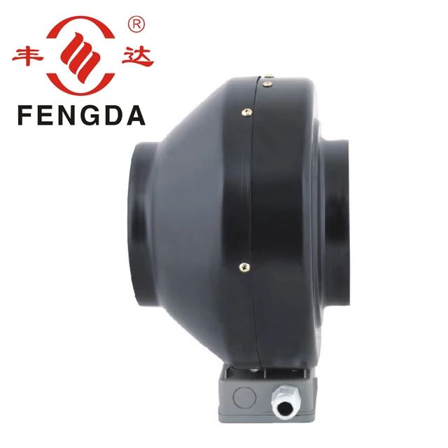 ETL certificate 8 inch duct exhaust fan Ventilation Fan with Speed Controller for Hydroponics