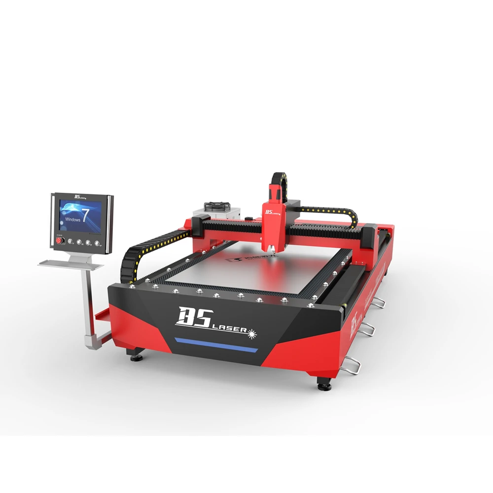 Волоконный лазер с ЧПУ BAISHENG, 1000 Вт, режущие машины, лазерная режущая машина, волоконно-алюминиевая