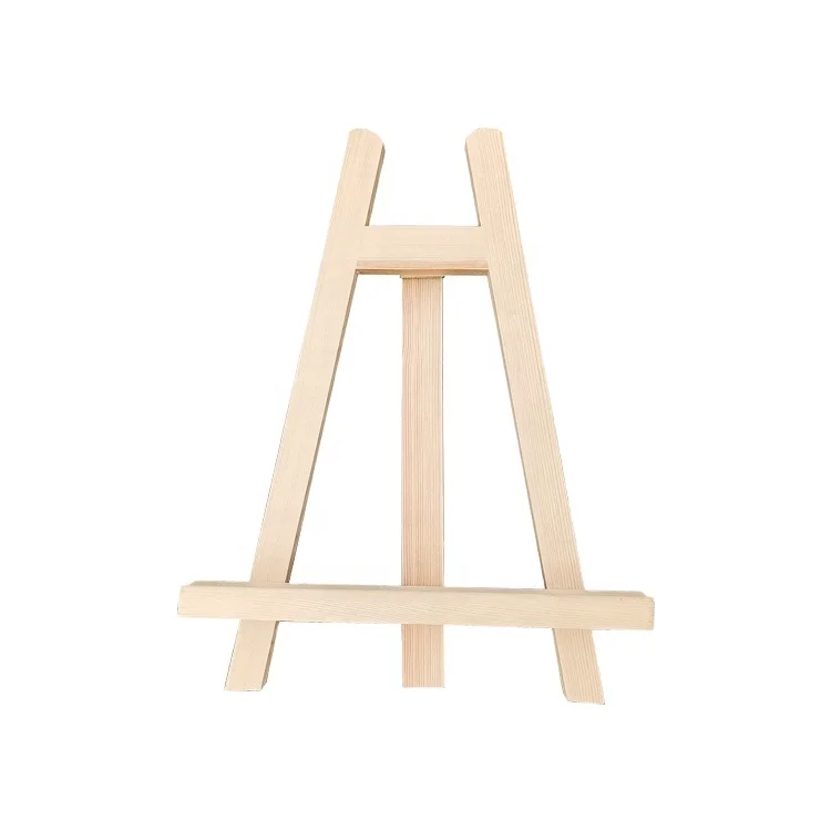 Factory wholesale desktop Wood Easel For Photo Painting Postcard Display Holder Frame Cute Desk Decor DIY Supply