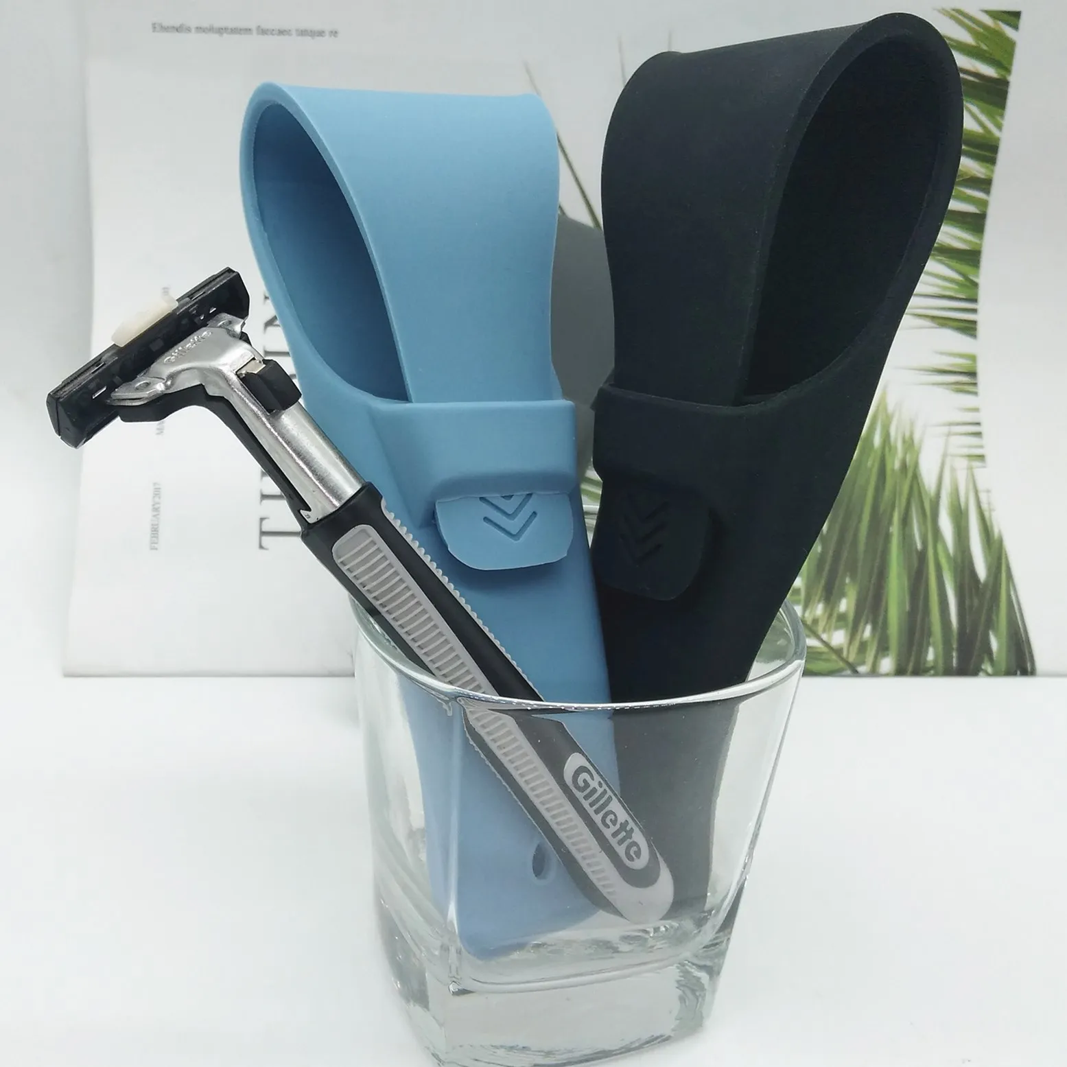 2020 Amazon Hot Edge Safety Razor Travel Case Silicone Travel razor Case